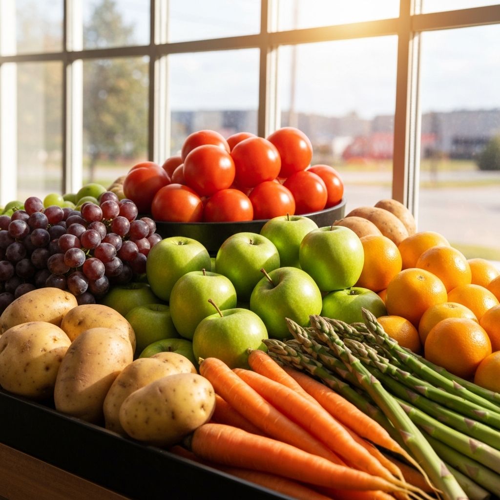 Healthy organic foods